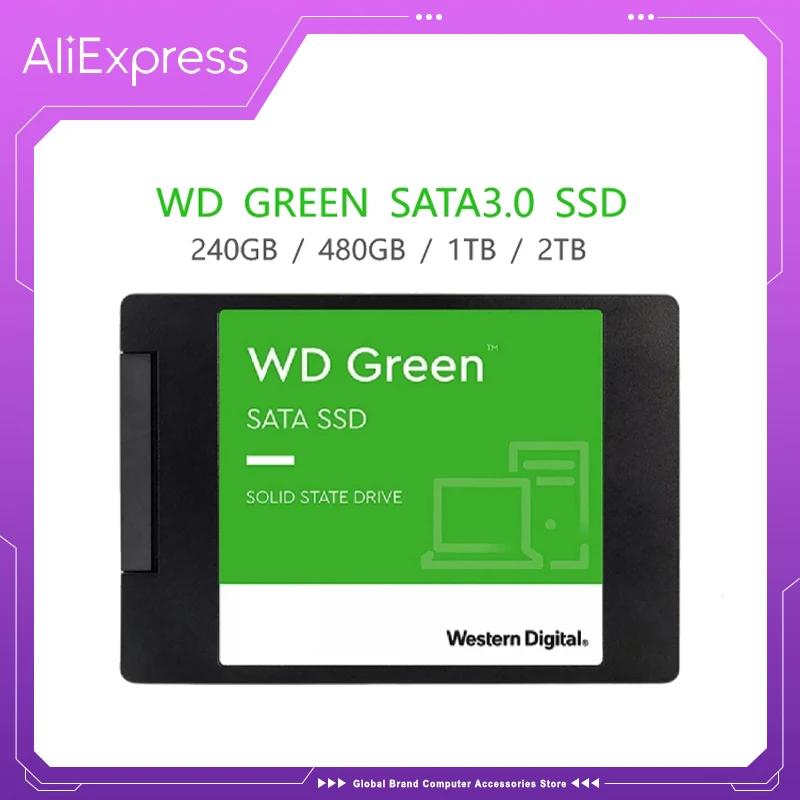   WD ׸  PC, 2.5 ġ SSD, ָ Ʈ ̺, SATAIII, 6 Gb/s, ִ 545 MB/s, , 2TB, 1TB, 480GB, 240GB